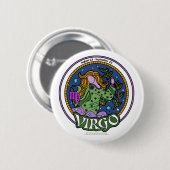NP Virgo Standard, 2¼-inch Ronde Button (Voorkant /achterkant)