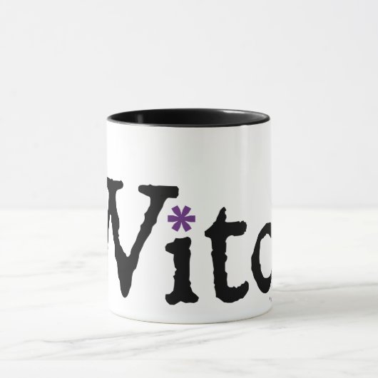 NP Witch Black 11 oz Ringer Mok (Midden)