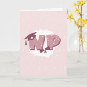 NP Zurse Practitioner Afstuderen Kaart (Gele Bloem)