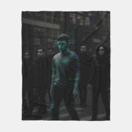 NPC Hunt - Target Glitch vastgelegd Fleece Deken