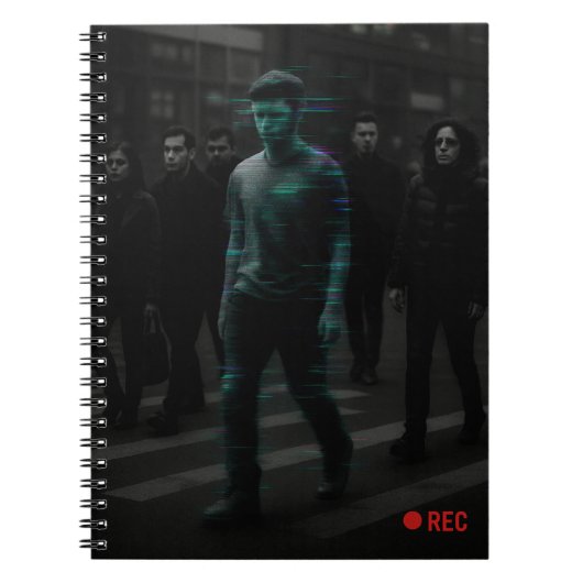 NPC Hunt - Target Glitch vastgelegd Notitieboek (Voorkant)