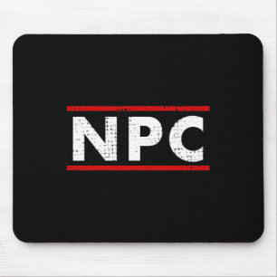 Npc Meme - Niet Speler Karakter 1 Muismat