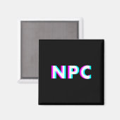Npc Meme - Niet Speler Karakter 2  Magneet (Voorkant / Achterkant)