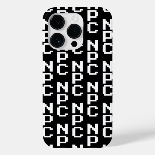 NPC - Niet afspeelbaar teken Case-Mate iPhone Case (Achterkant)