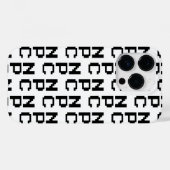 NPC - Niet afspeelbaar teken Case-Mate iPhone Case (Achterkant (horizontaal))