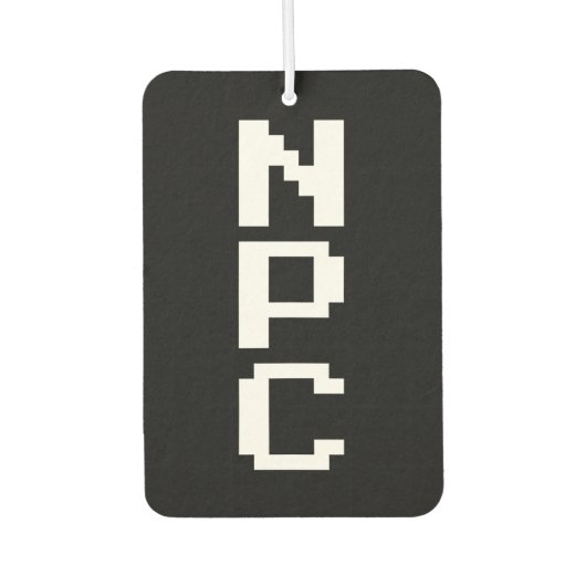 NPC - Niet afspeelbaar teken Luchtverfrisser (Voorkant)