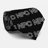 NPC - Niet-afspeelbare geek (gameruitrusting) Stropdas (Opgerold)