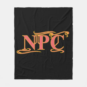 NPC niet Maim Rob of Kill Funny RPG Fleece Deken