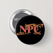 NPC niet Maim Rob of Kill Funny RPG Ronde Button 5,7 Cm (Voorkant /achterkant)