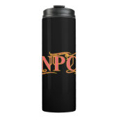 NPC niet Maim Rob of Kill Funny RPG Thermosbeker (Voorkant)