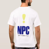 NPC - Quests nu beschikbaar! T-shirt (Achterkant)