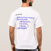 NPC-Shirt T-shirt (Achterkant)