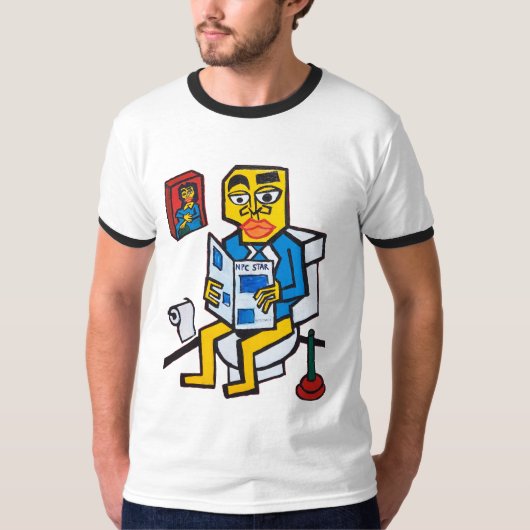 NPC-TOLIET T-SHIRT (Voorkant)