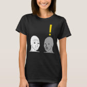 NPC Wojak Meme T-shirt (Voorkant)
