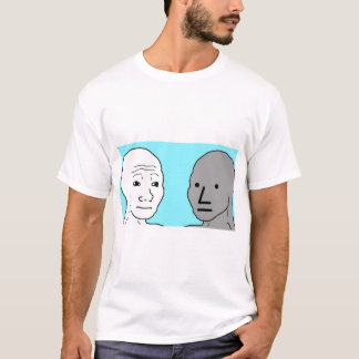 NPC Wojak Non-Player Character Meme gift T-shirt
