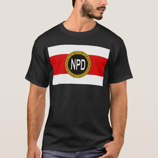 NPD: Nationaal-Demokratische Partei Deutschlands T-shirt (Voorkant)