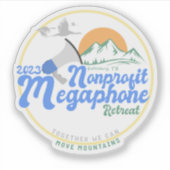 NPM 2023 Retreat Vinyl Sticker (Voorkant)