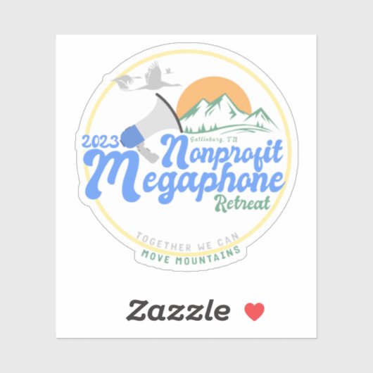 NPM 2023 Retreat Vinyl Sticker (Vel)