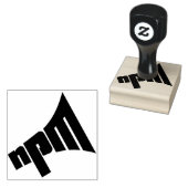 NPM 2-inch stempel met handvat (Gestempeld)