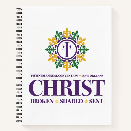 NPM 44e nationale conventie-laptop Notitieboek (Voorkant)