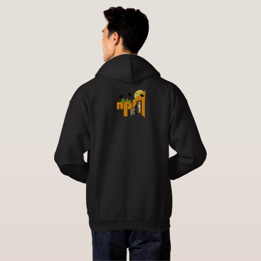 NPM Back + Badge Halloween SweatShirt 2024 (Achterkant volledig)