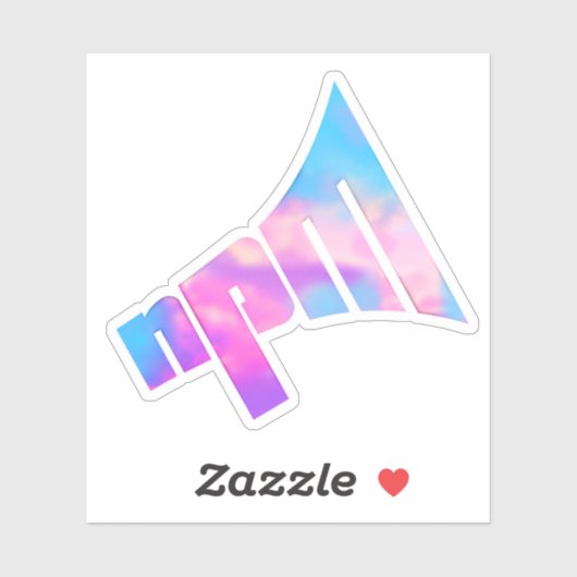 NPM Pastel Logo Sticker (Vel)