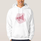 NPM Pink Blob Logo Hoodie (Voorkant)