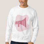 NPM Pink Blob Logo Sweatshirt (Voorkant)