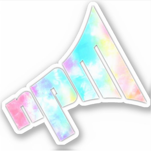 NPM Stropdas-kleurstof Logo Sticker (Voorkant)