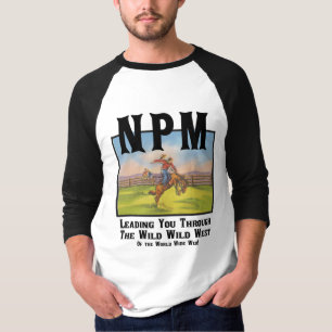 NPM Wild West Raglan T-shirt