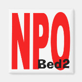 NPO, Bed2 Magneet (Voorkant)