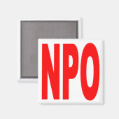NPO-magneet Magneet (Voorkant / Achterkant)