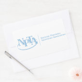 NPTA-Sticker Rechthoekige Sticker (Envelop)