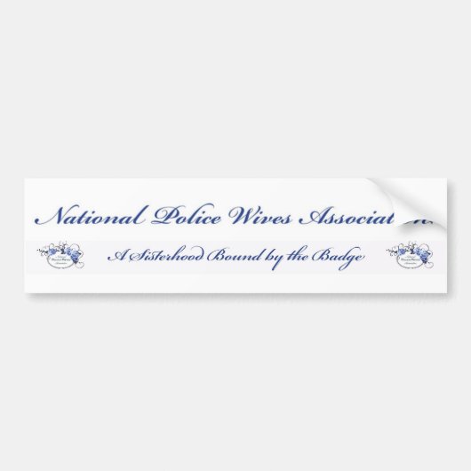 NPWA Bumpersticker (Voorkant)