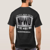 NPWO Street Team T-shirt (Achterkant)
