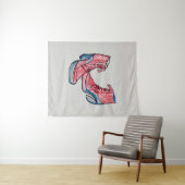 Nr. 01, handtekening van het Collectie van de schi Wandkleed (In Situ (horizontaal))