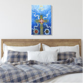 Nr. 16 | Anna Cassel | Canvas Afdruk (Insitu (Slaapkamer))