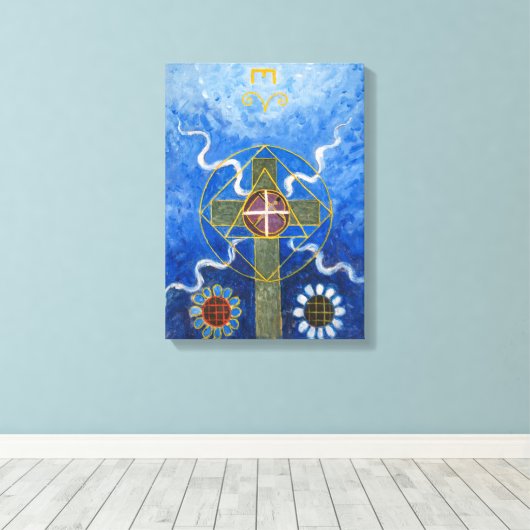 Nr. 16 | Anna Cassel | Canvas Afdruk (Insitu (Houten vloer))