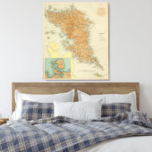 nr. 18 Samar Canvas Afdruk (Insitu (Slaapkamer))