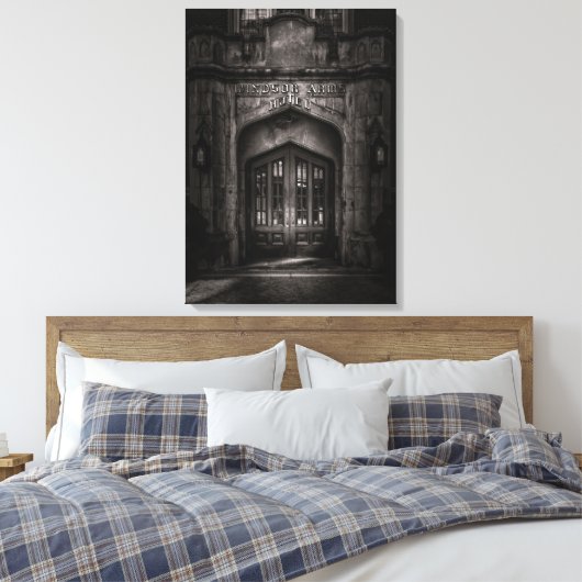 Nr. 18 St Thomas St 1 Canvas Afdruk (Insitu (Slaapkamer))