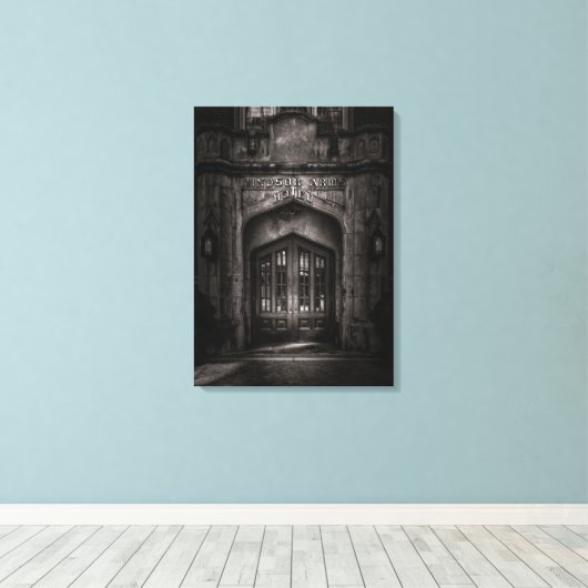 Nr. 18 St Thomas St 1 Canvas Afdruk (Insitu (Houten vloer))