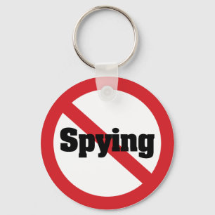 Nr. 1984 Big Brother Spying Sleutelhanger