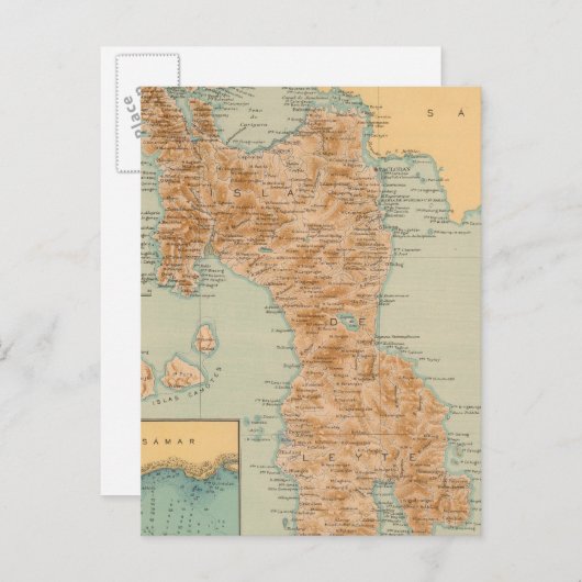 nr. 19 Leyte Briefkaart (Voorkant / Achterkant)