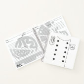 Nr. 1 Baker/Minecraft Fondant Cookbook Journal Notitieboek (Binnen)