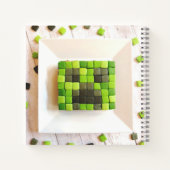 Nr. 1 Baker/Minecraft Fondant Cookbook Journal Notitieboek (Achterkant)