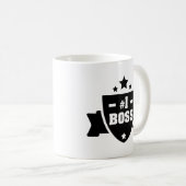 Nr. 1 Boss Coffee Mok (Voorkant rechts)