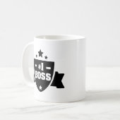 Nr. 1 Boss Coffee Mok (Voorkant links)