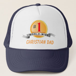 Nr. 1 CHRISTELIJKE DAD OP WERELDWIJD... vaderdag p Trucker Pet