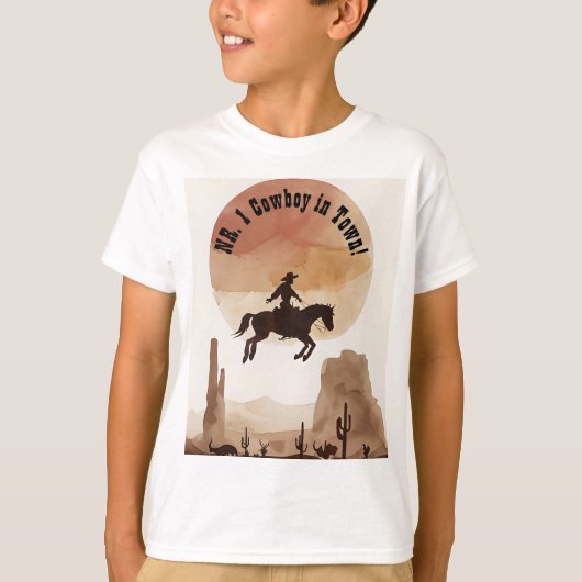 NR. 1 Cowboy In Town-Guest Of Honor T-shirt (Voorkant)
