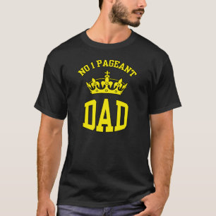 Nr 1 de Donkere T-shirt van de Kroon van de Papa